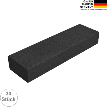 Blockstufen 30 Stück schwarz, Sandkasten, Einfassung, Umrandung aus Gummi