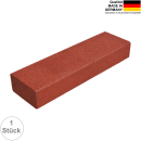 Blockstufe 1 Stück rot, Sandkasten, Einfassung, Umrandung aus Gummi