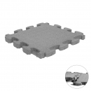 Fallschutz Puzzle Mat 3D grau | 55 x 55 x 4,5 cm