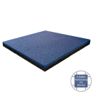Fallschutzmatten 45mm blau | Spielplatzmatten 50x50 cm