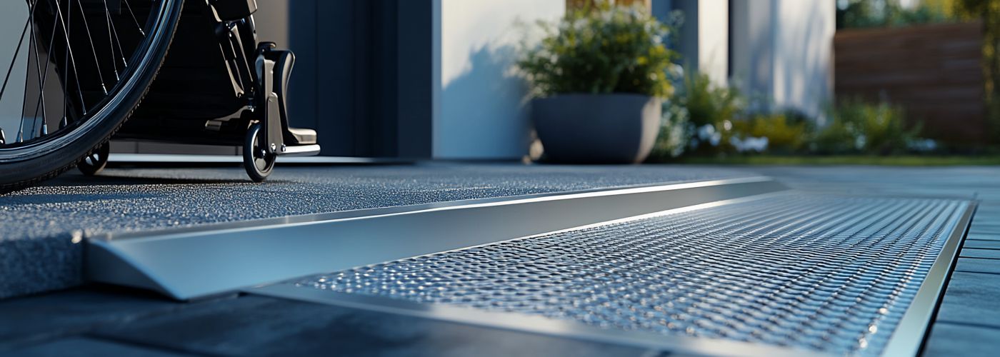 Rubber ramps - Curb, wheelchair & doorstep ramps