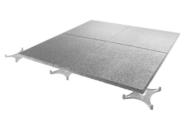 Terrace mats made of rubber granules Terrace mats made of rubber granules