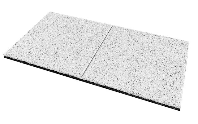 Patio tiles made of rubber granulate Patio tiles made of rubber granulate