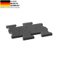 Preview: Terrassenpflaster-aus-Gummigranulat-43-mm-anthrazit