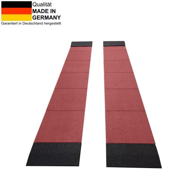 Reifenschoner Set L1 Rot, optimaler Schutz vor Standplatten