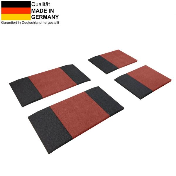 Reifenschoner Set S1 Rot, optimaler Schutz vor Standplatten