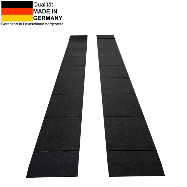 Reifenschoner Set XL3 Schwarz, guter Schutz vor Standplatten