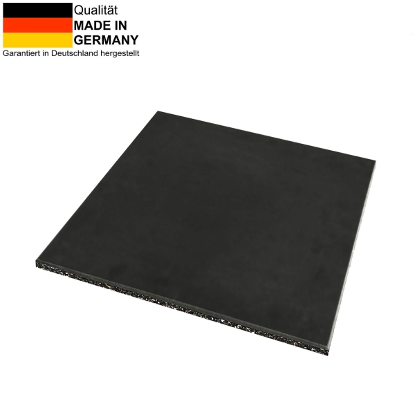 Kellerboden in Schiefer-Optik 50 x 50 x 2 cm, Gummigranulat