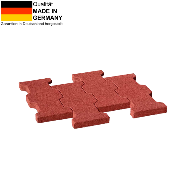 Terrassenpflaster-aus-Gummigranulat-43-mm-ziegelrot